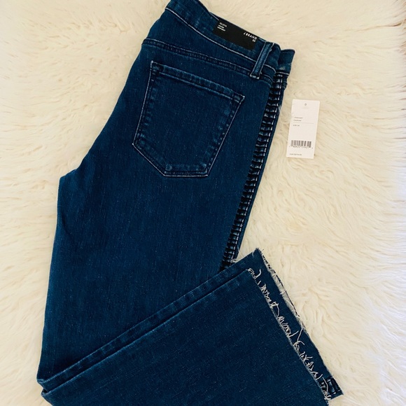 J Brand Selena Mid rise cropped boot jeans